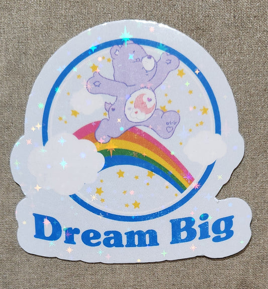 Dream Big Care Bear Sticker