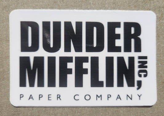 Dunder Mifflin Logo Sticker