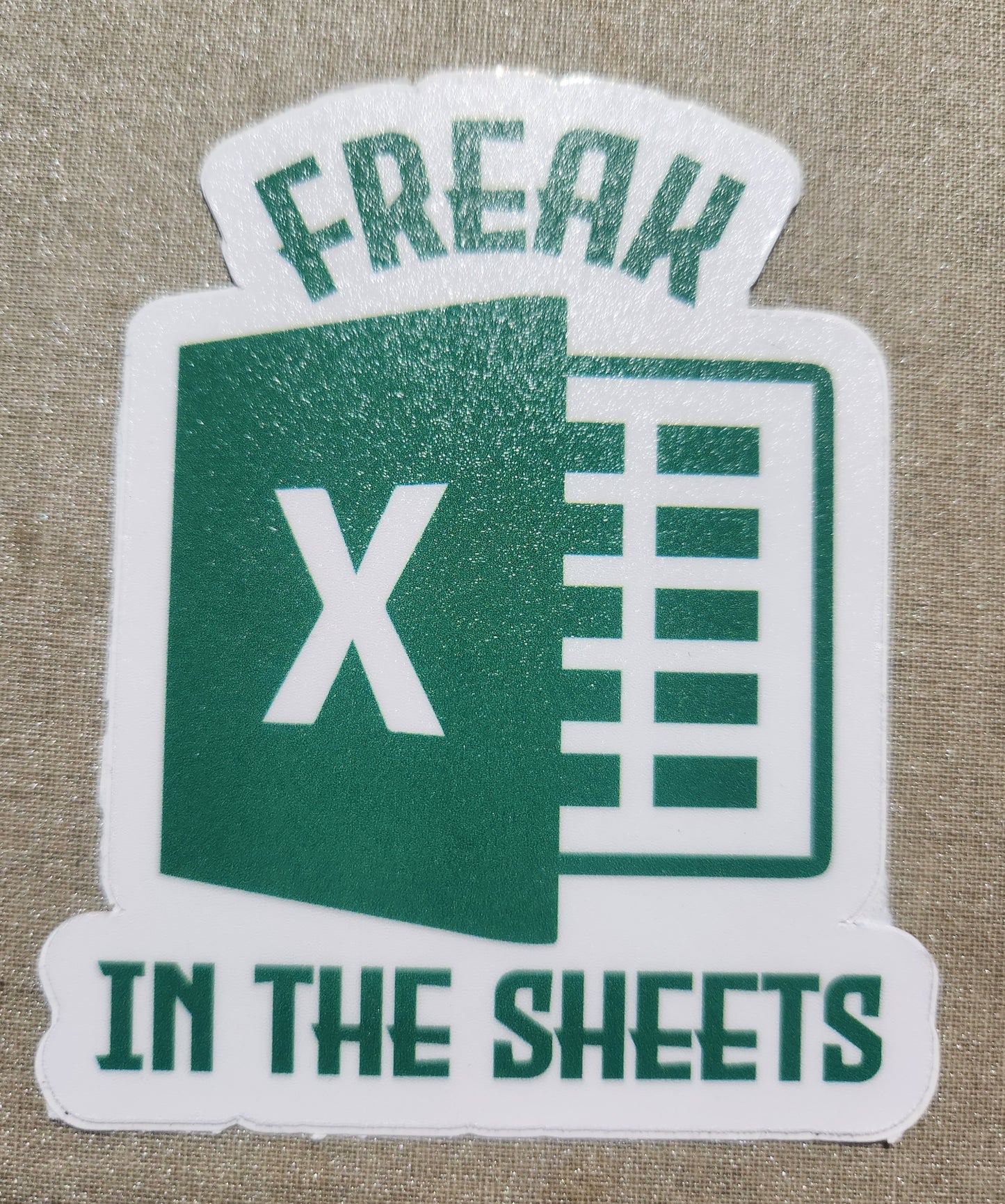 Freak in the Sheets Sticker