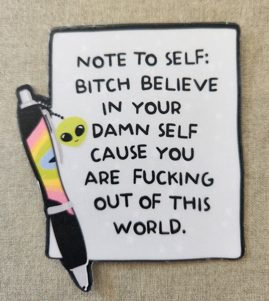 Fucking Out Of This World Sticker