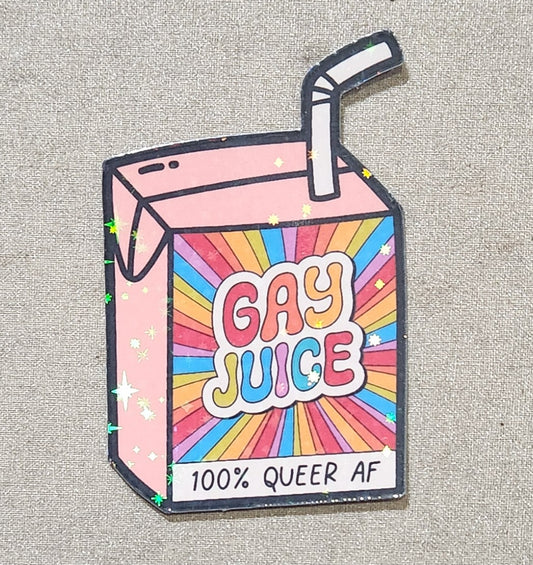 Gay Juice Sticker