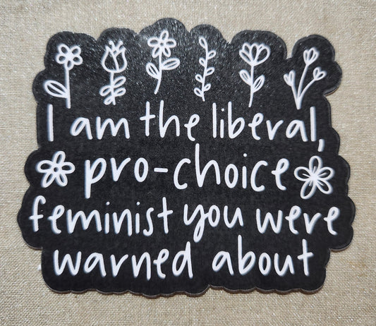 I Am The Liberal, Pro-Choice Feminist You Were Warned About