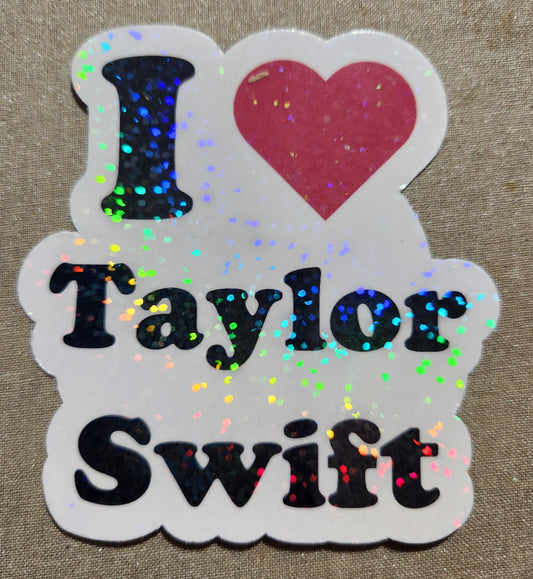 I Heart Taylor Swift Sticker