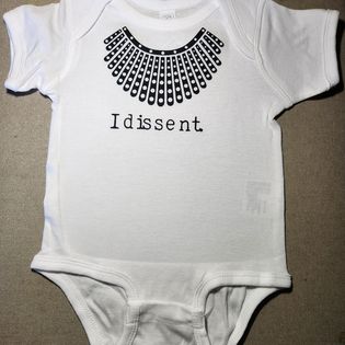 I DISSENT RBG Onesie