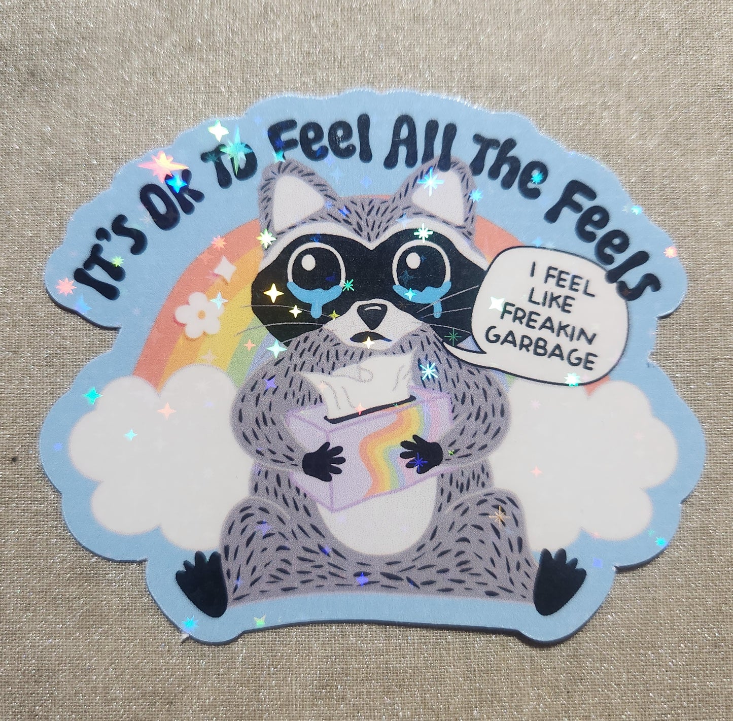 It's OK to Feel All the Feels Sticker