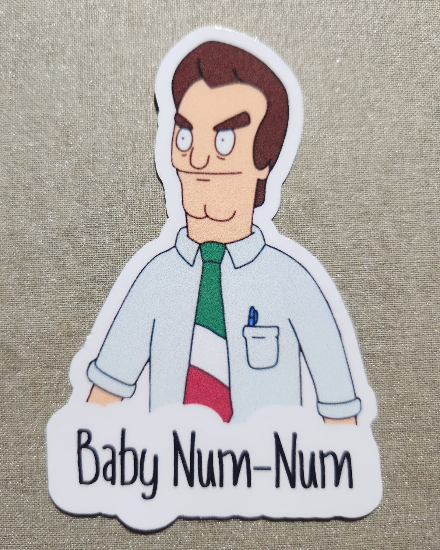 Jimmy Pesto Baby Num-Num Sticker