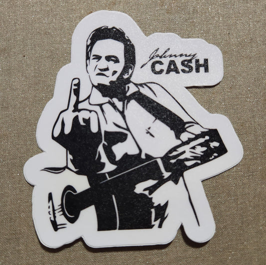 Johnny Cash Sticker