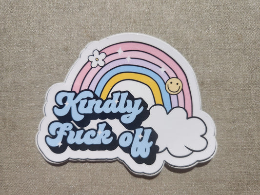 Kindly Fuck Off Sticker