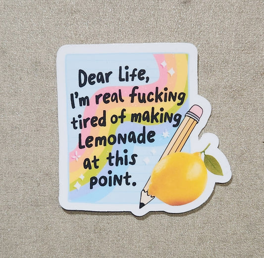 Lemonade Sticker