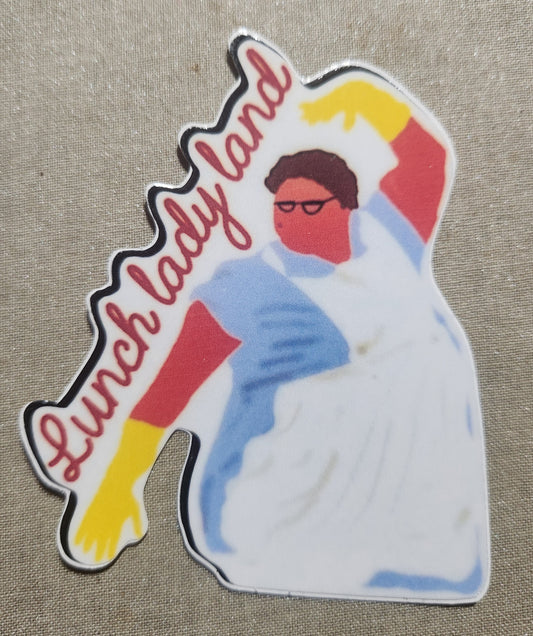 Lunch Lady Land Sticker