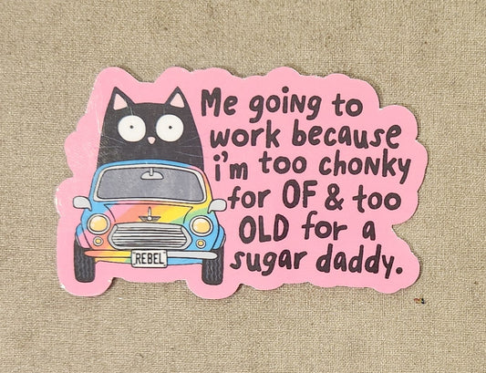 Me Going to Work Onlyfans Sticker