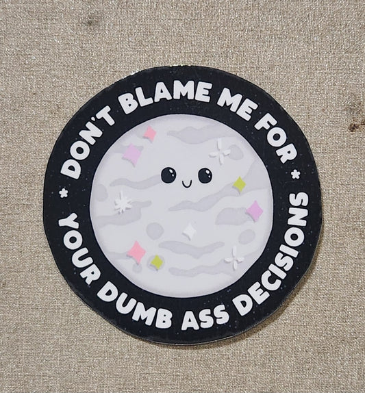 Mercury Retrograde Sticker