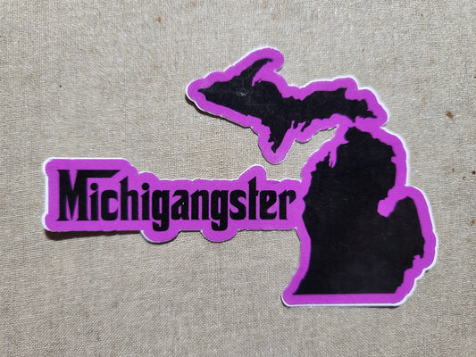 Michigangster Sticker