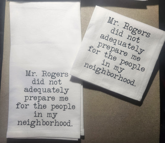 Mr. Rogers Tea Towel