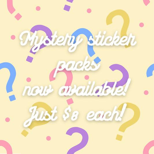 Mystery Pack Stickers