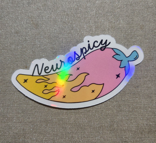 Neurospicy Sticker