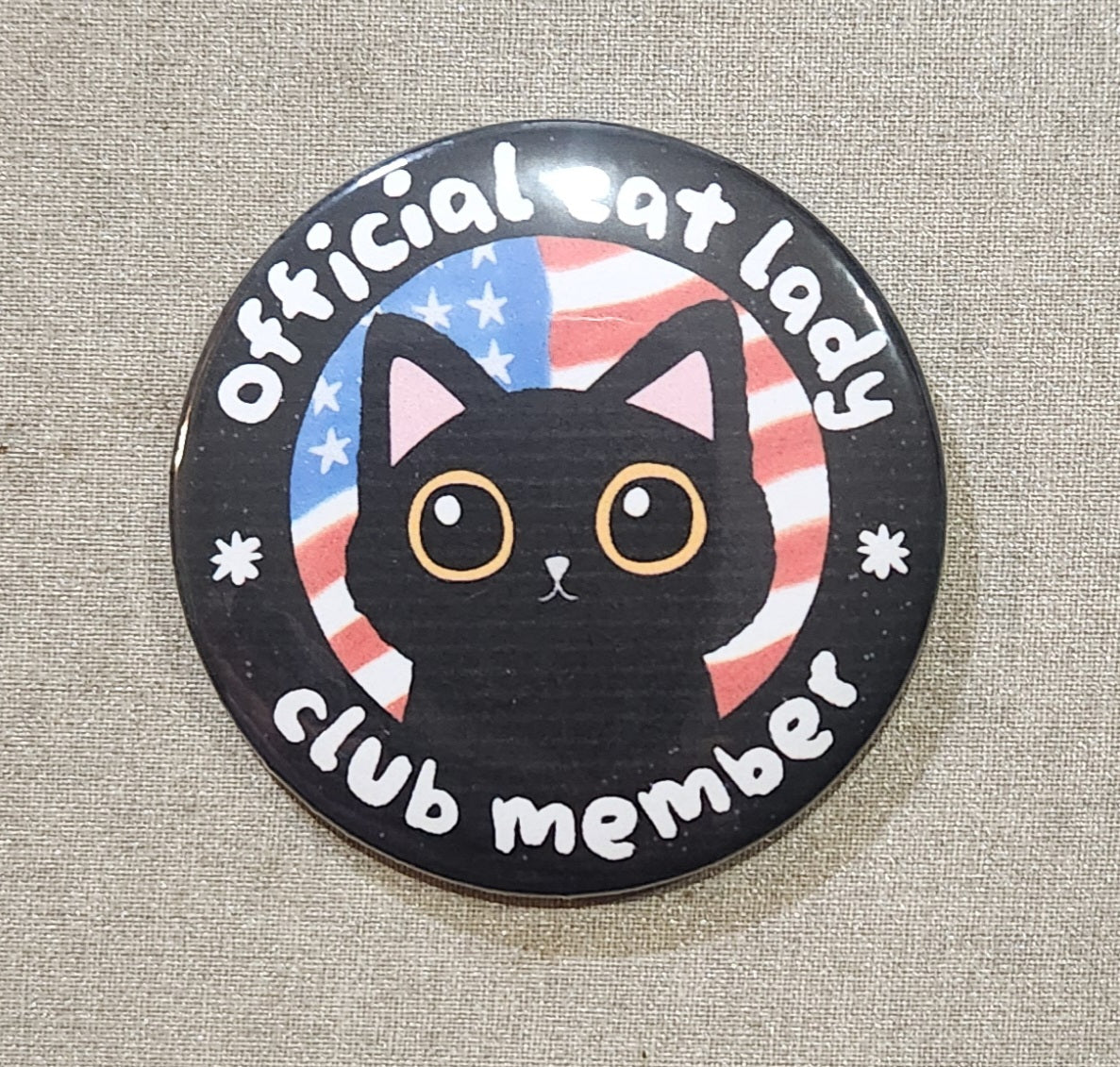 Official Cat Lady Club Member Magnet