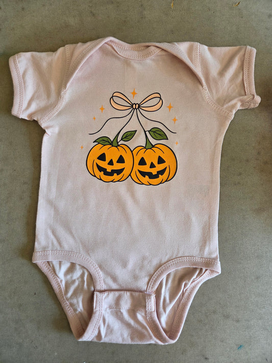 Pair of Pumpkins Onesie
