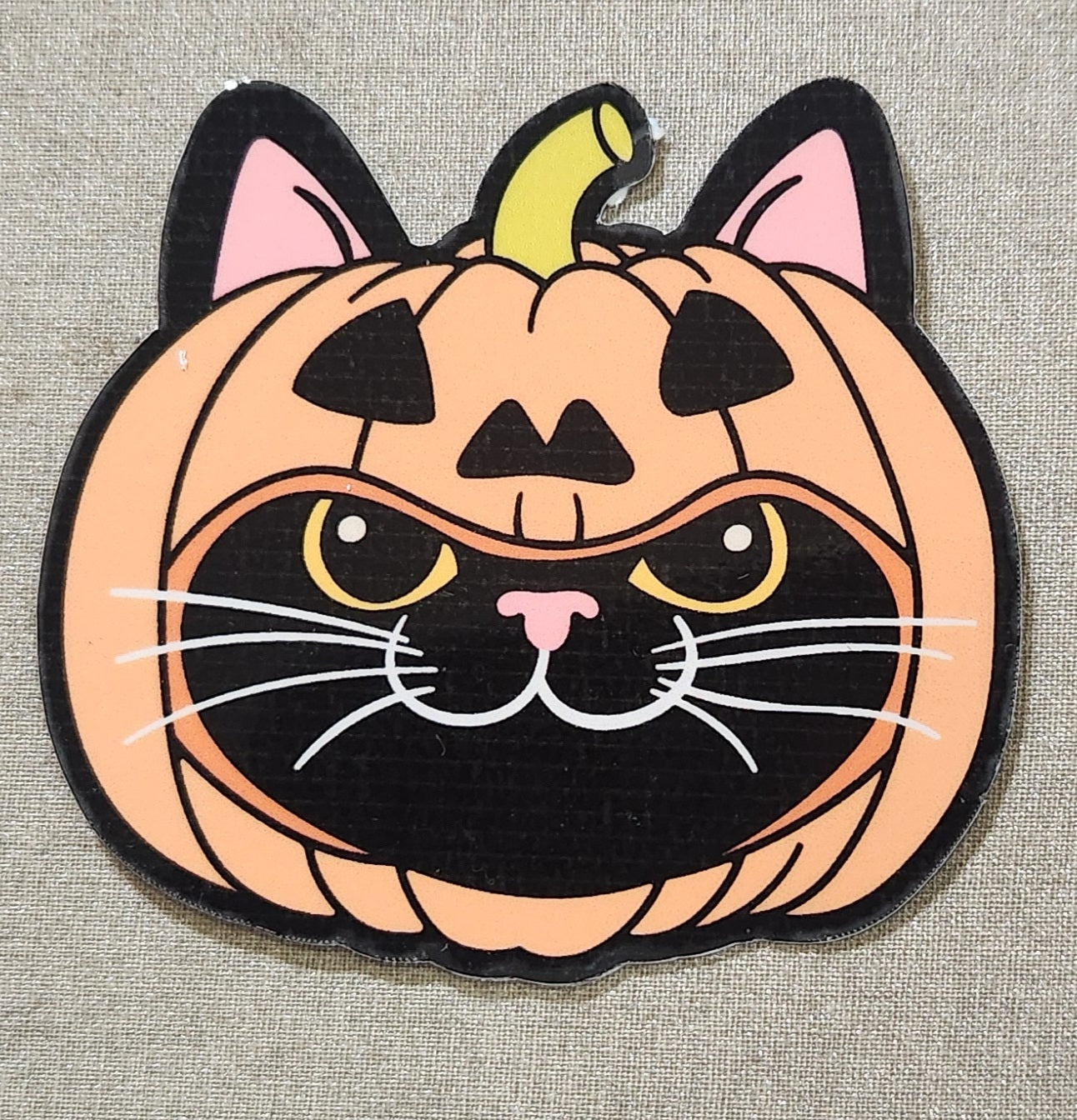 Pumpkin Kitty Sticker