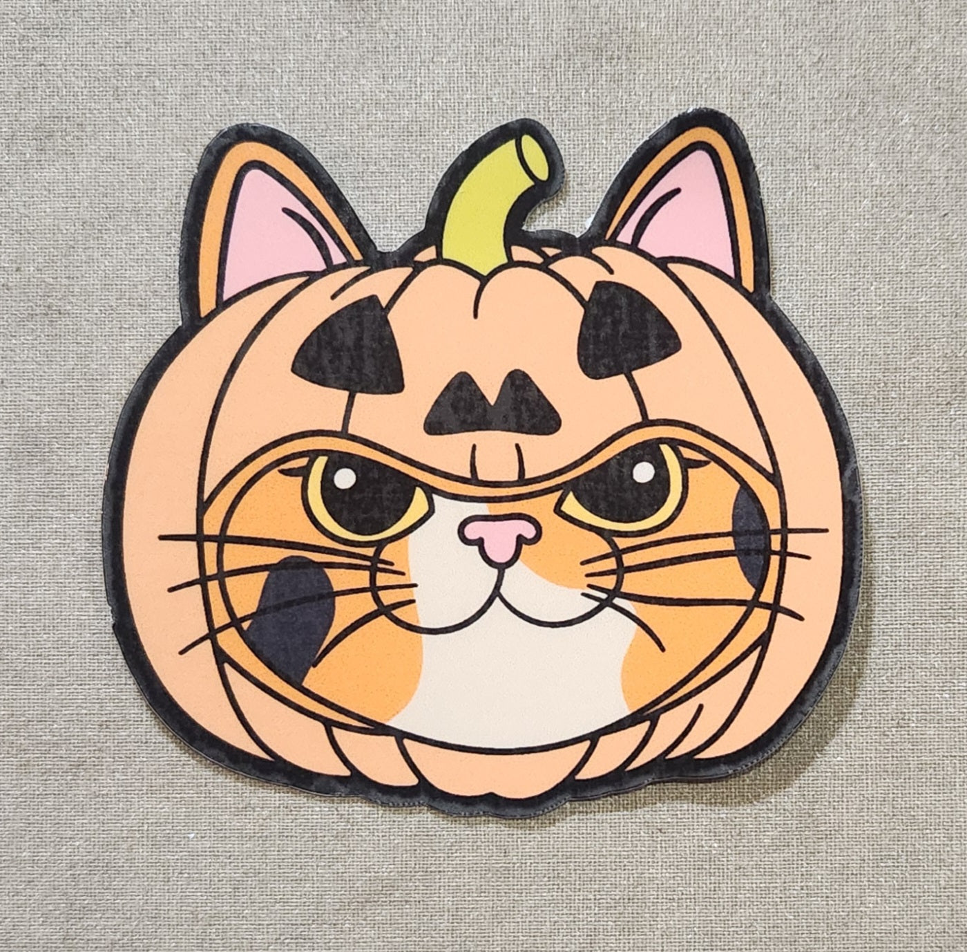 Pumpkin Kitty Sticker