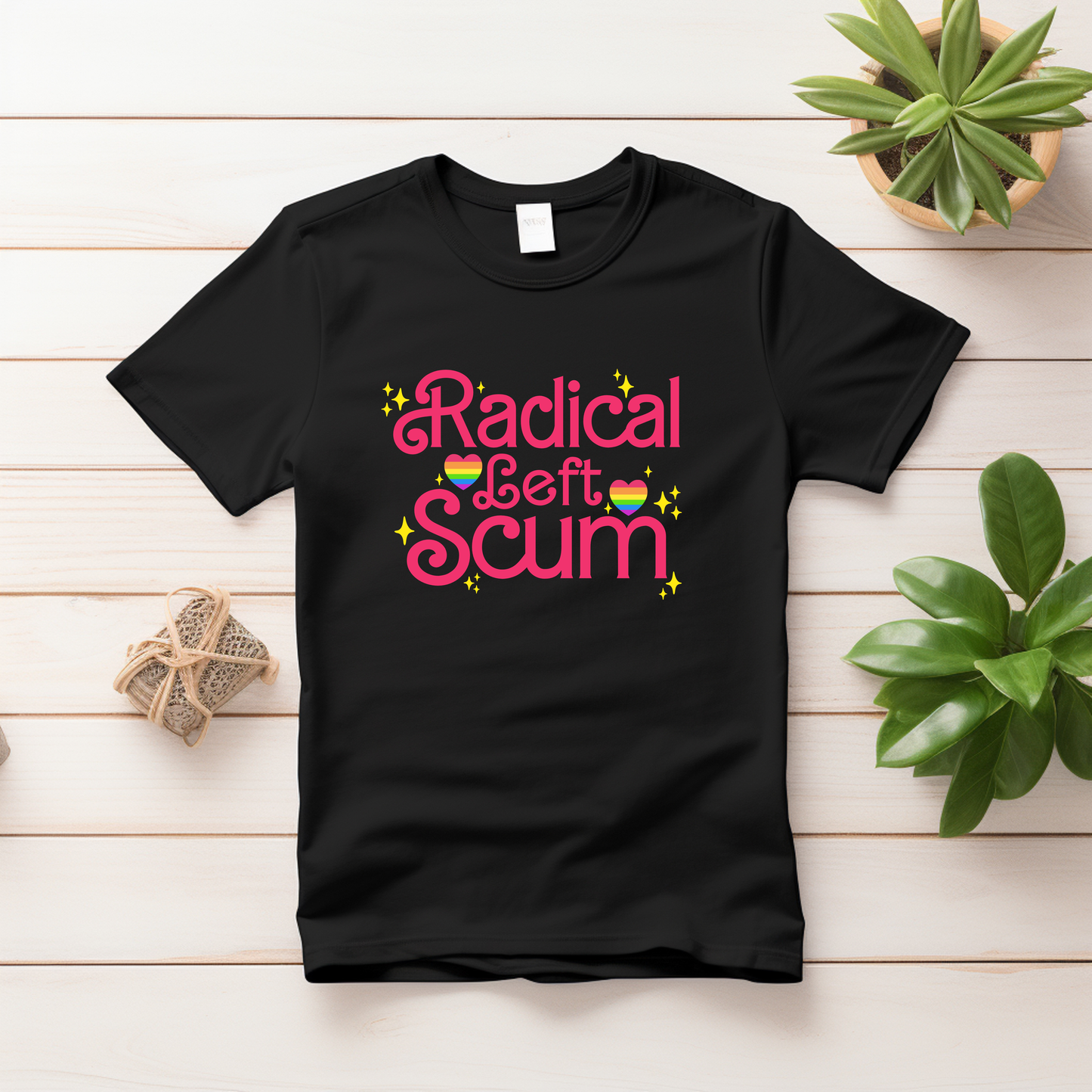 Radical Left Scum T-Shirt (Girly Version)