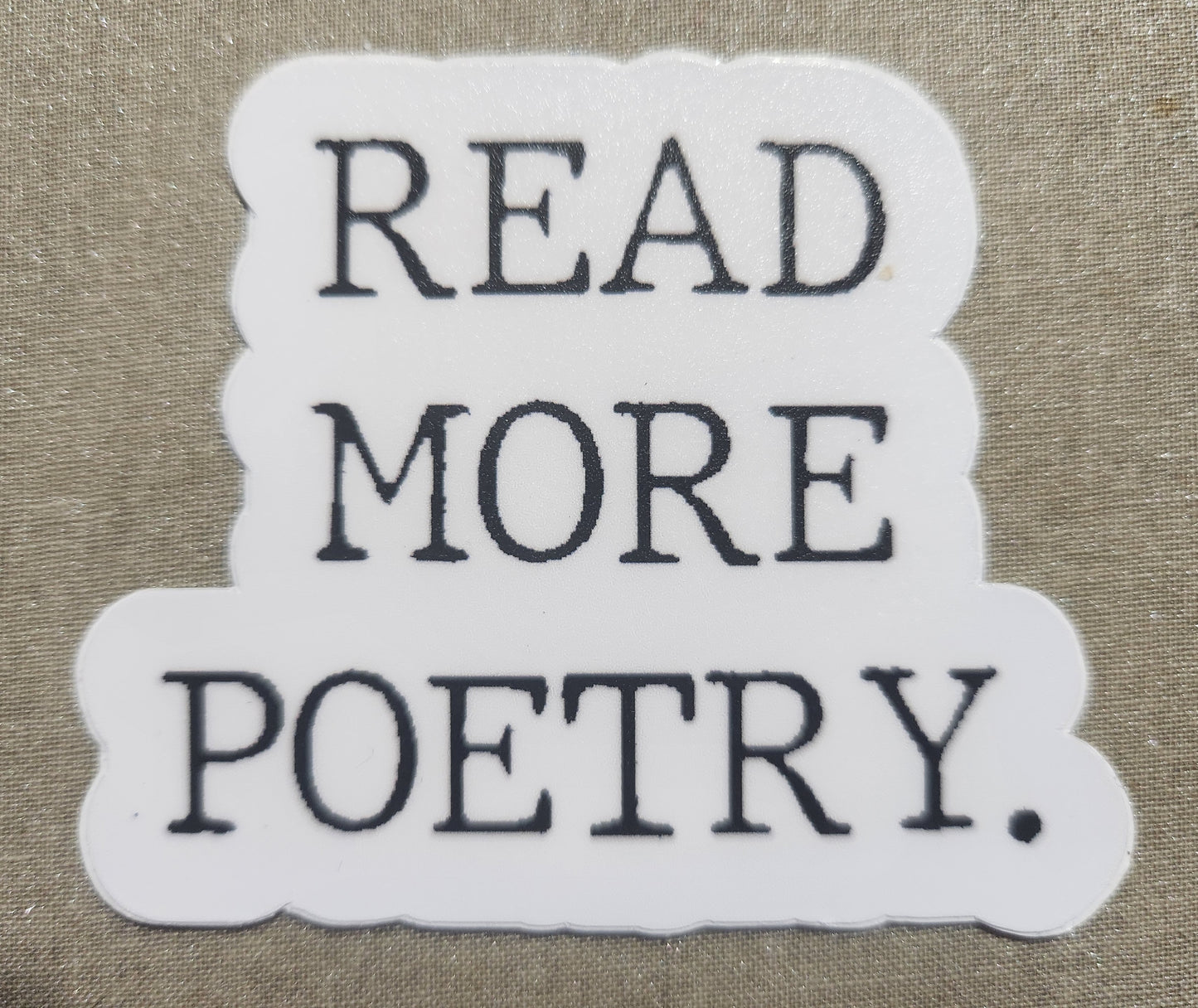 Read More Poetry Sticker