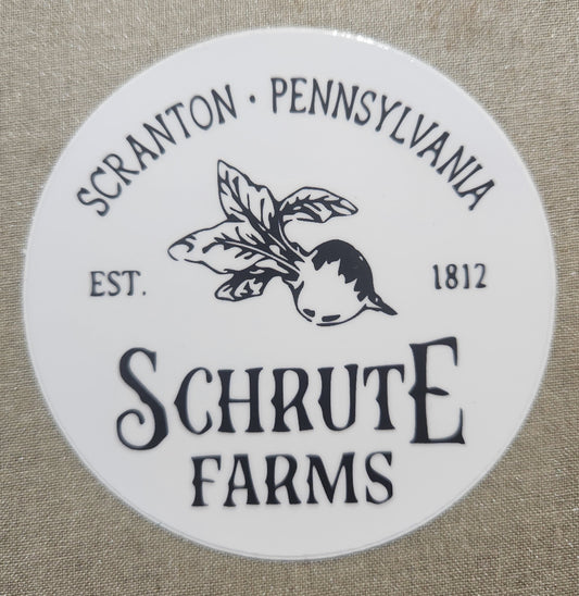 Schrute Farms Sticker