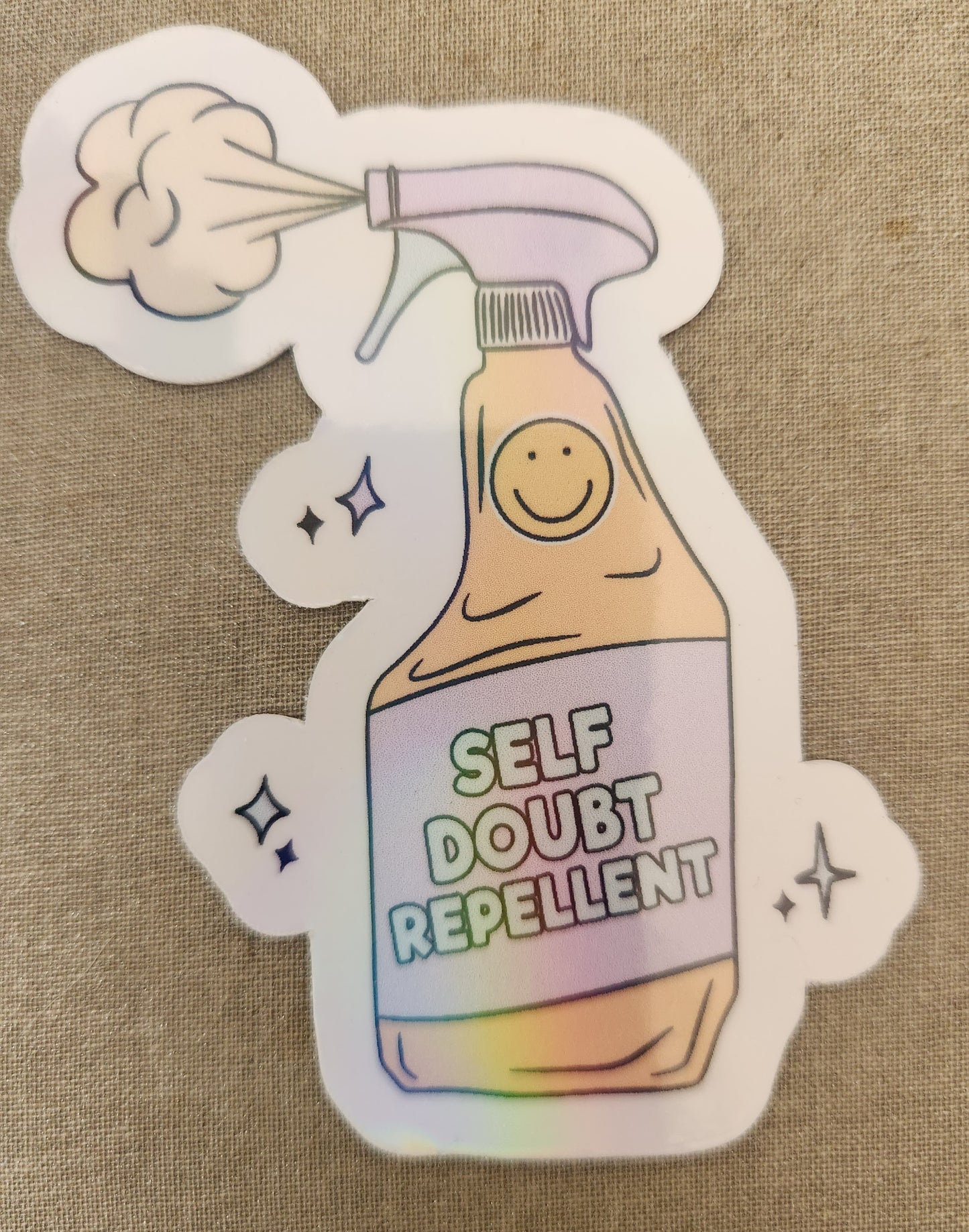 Self Doubt Repellent Sticker