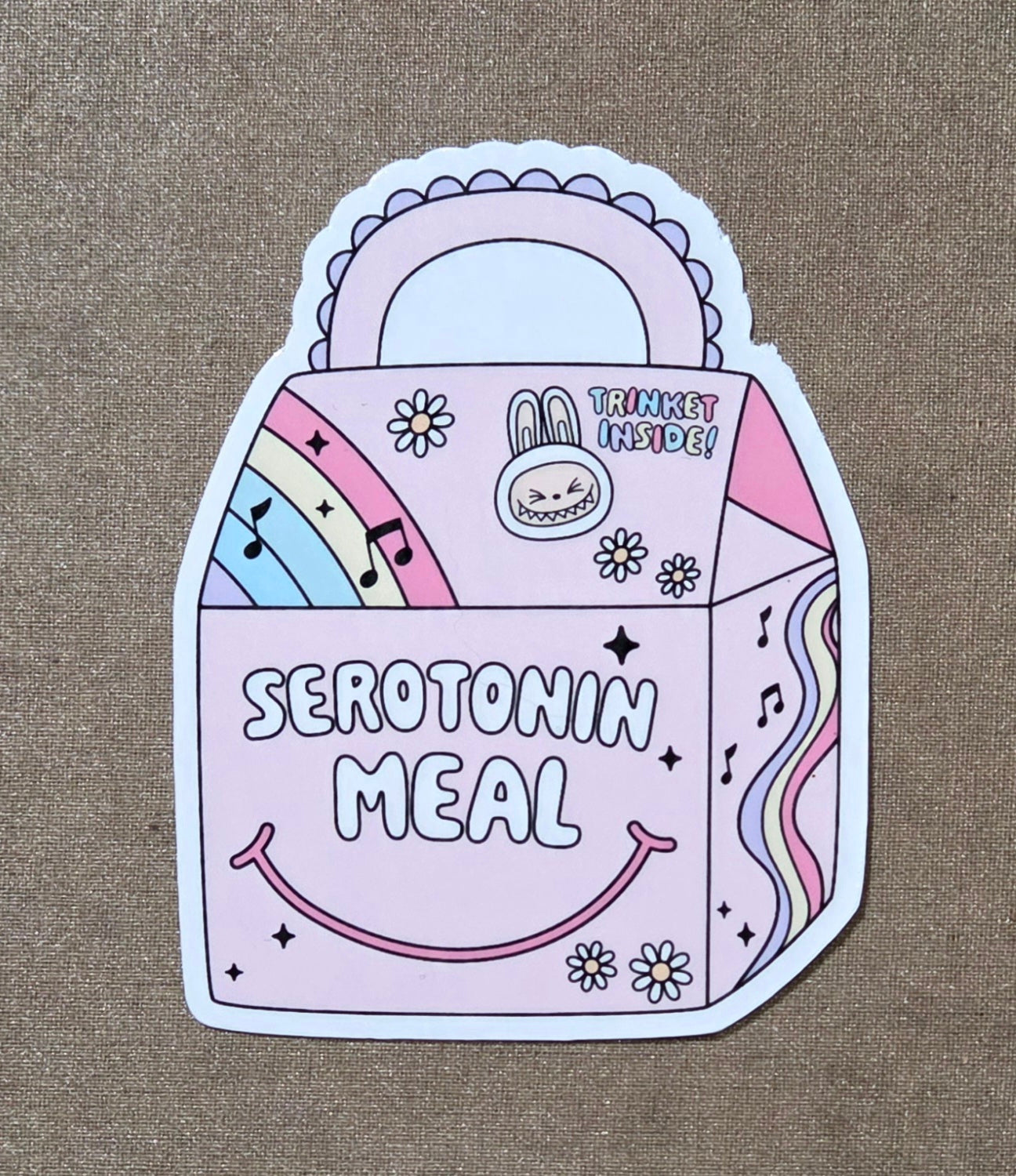 Serotonin Meal Sticker