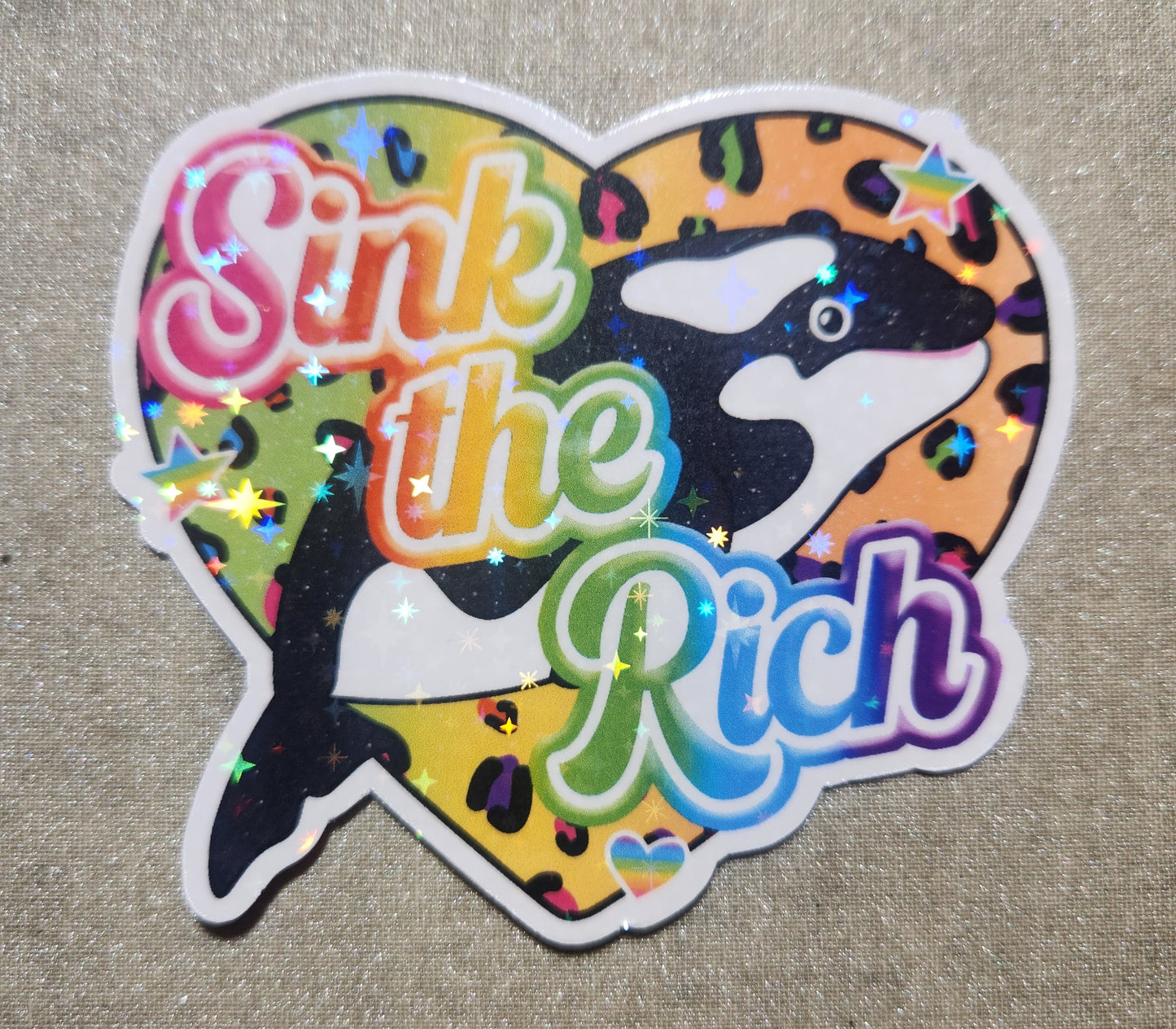 Sink the Rich Sticker