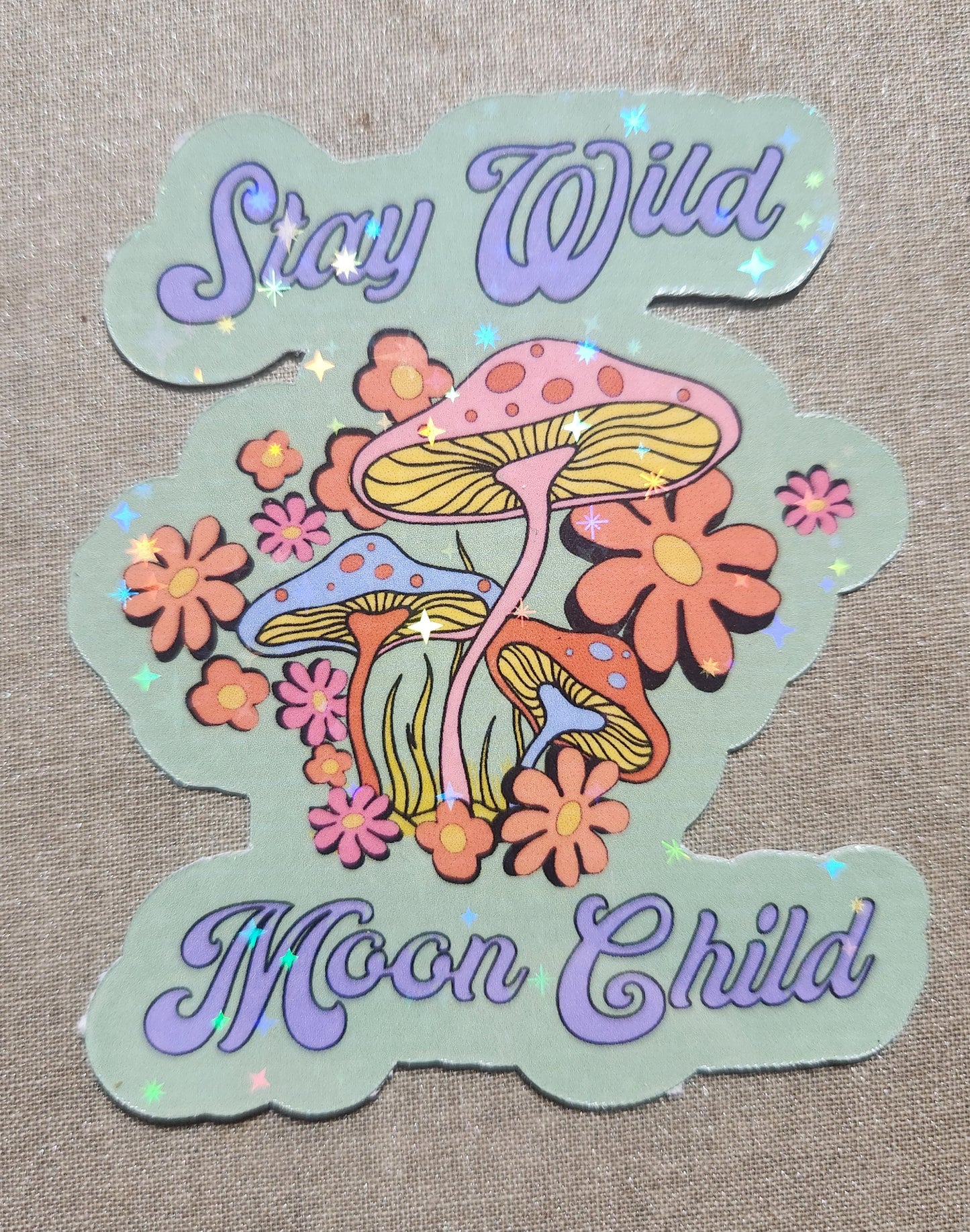 Stay Wild Moon Child Sticker