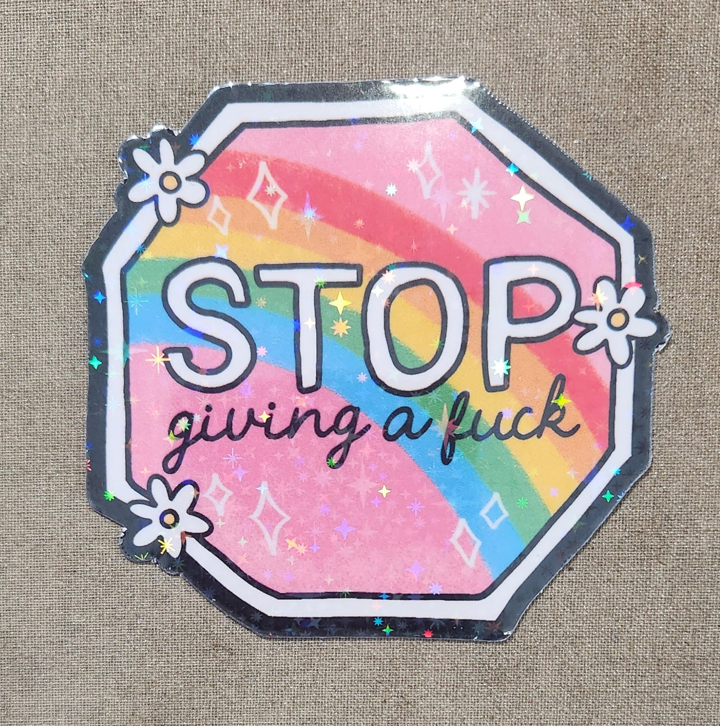 Stop Giving A Fuck Sticker