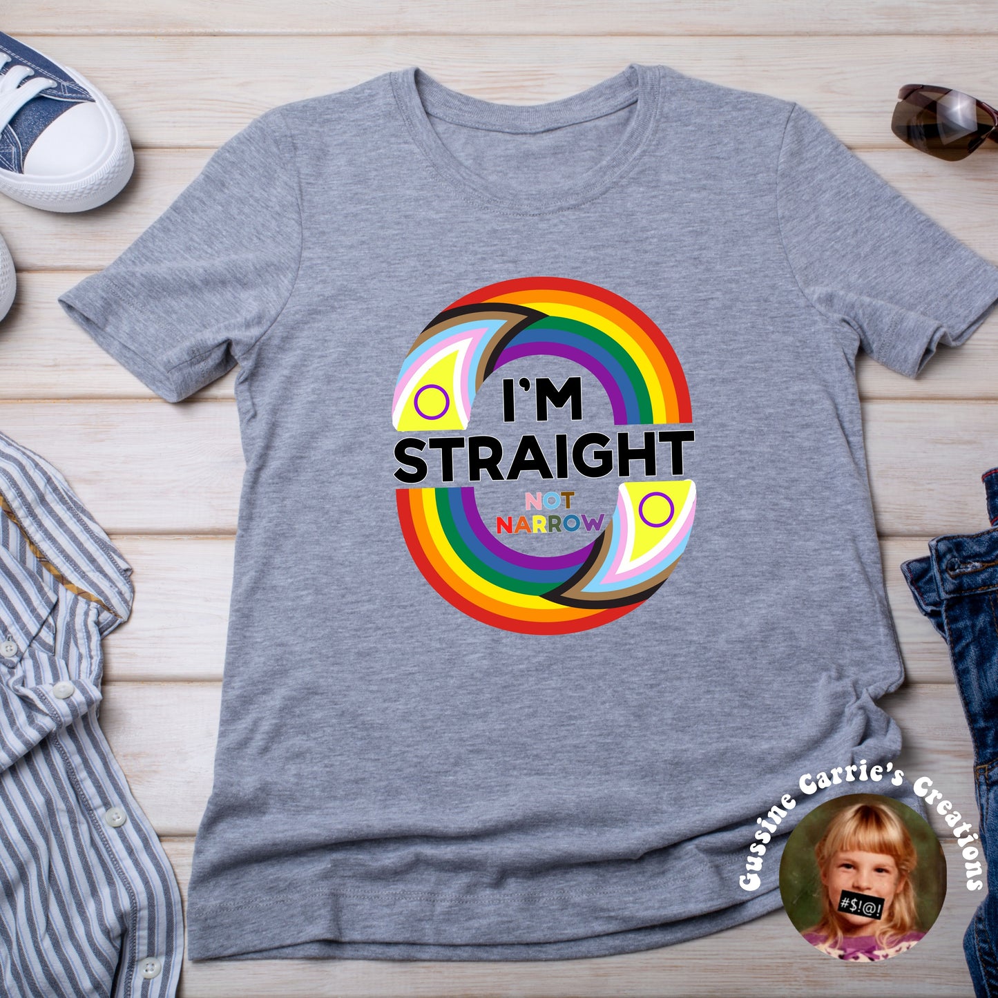 I'm Straight Not Narrow T-Shirt