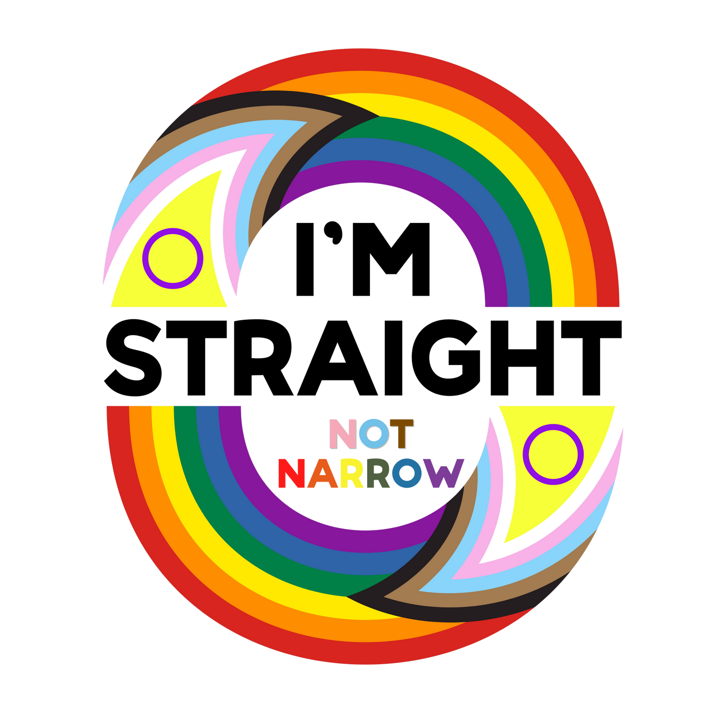 I'm Straight Not Narrow T-Shirt