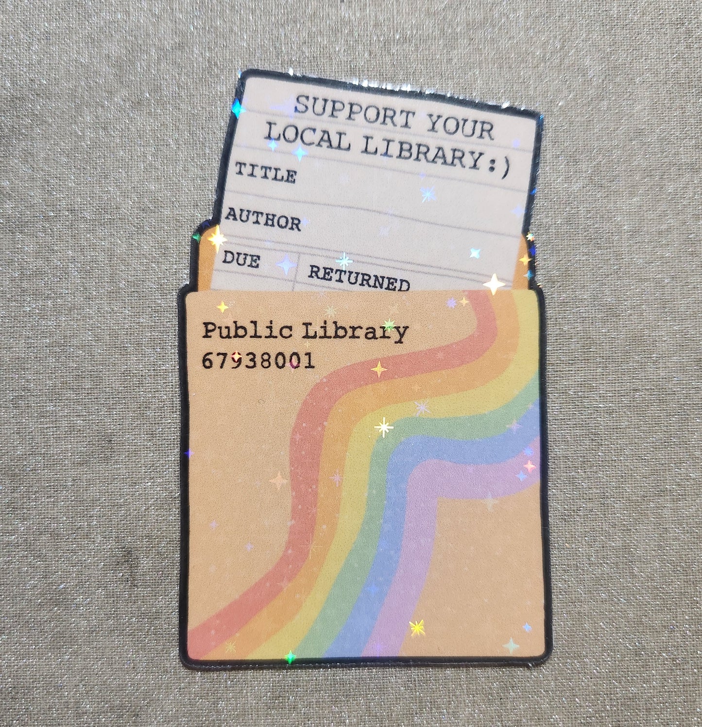 Support Your Local Library Sticker