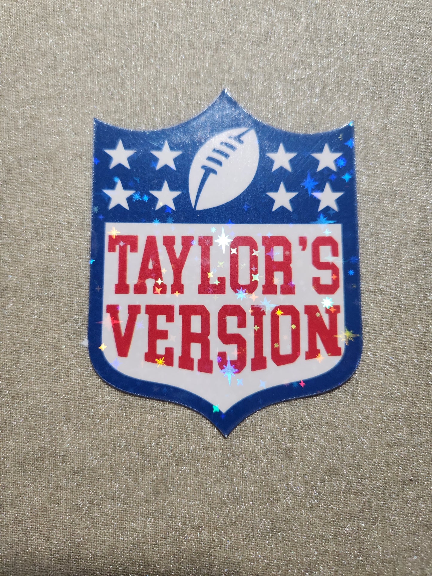 Taylor's Version NFL Sticker