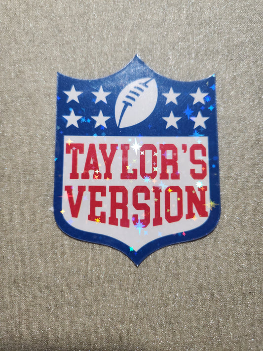 Taylor's Version NFL Sticker