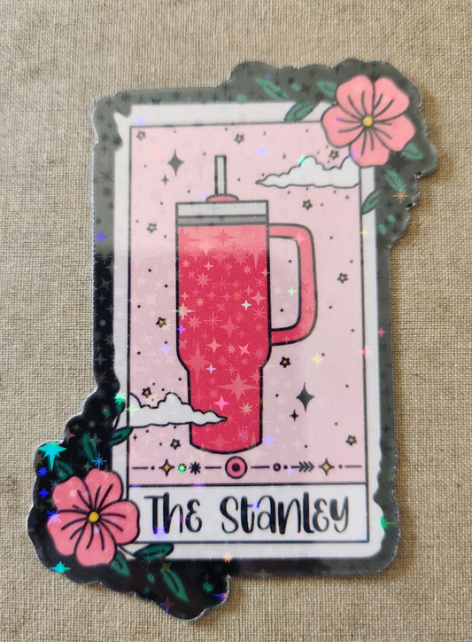 The Stanley Tarot Card Sticker