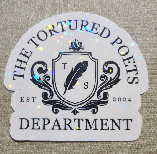 The Tortured Poets Department Sticker