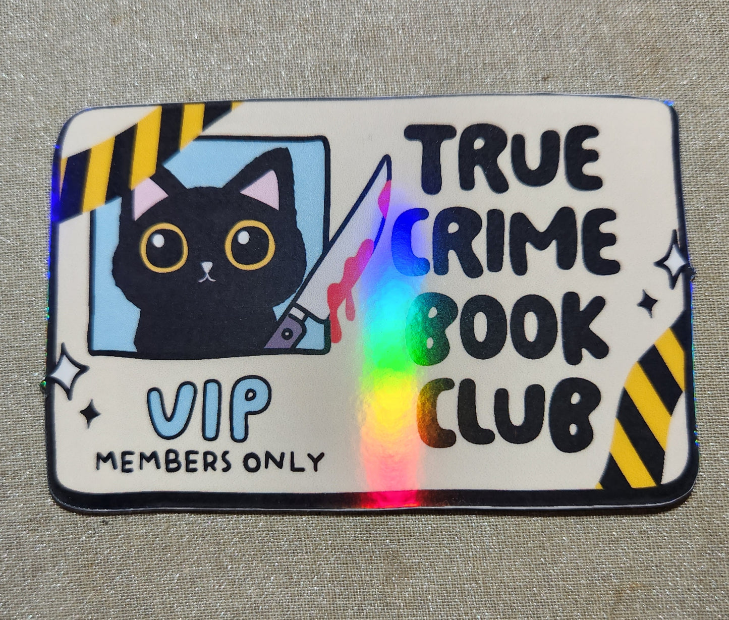 True Crime Book Club Sticker