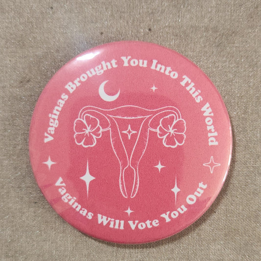 Vaginas Brought You Into This World And Vaginas Will Vote You Out Magnet