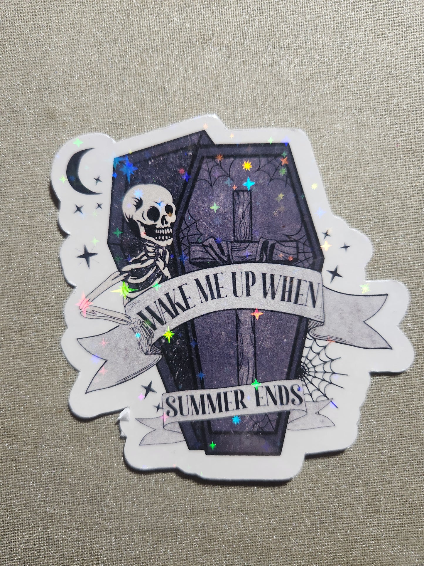 Wake Me Up When Summer Ends Sticker