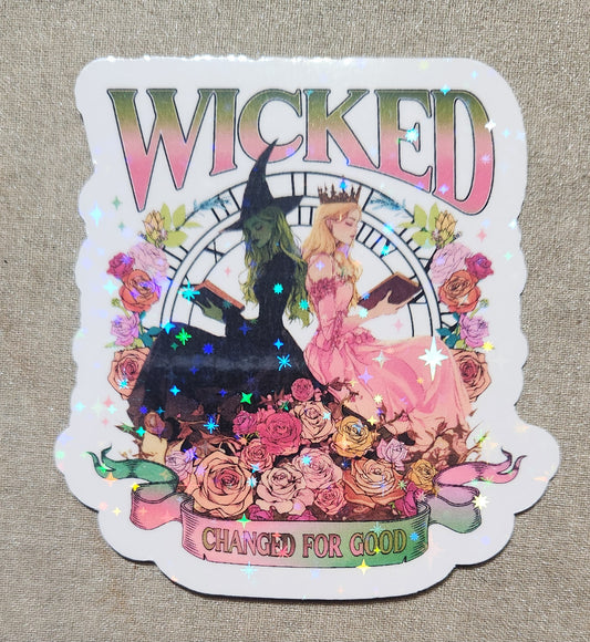 Wicked Changed For Good Sticker