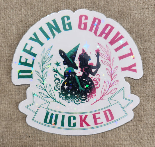 Wicked Defying Gravity Sticker