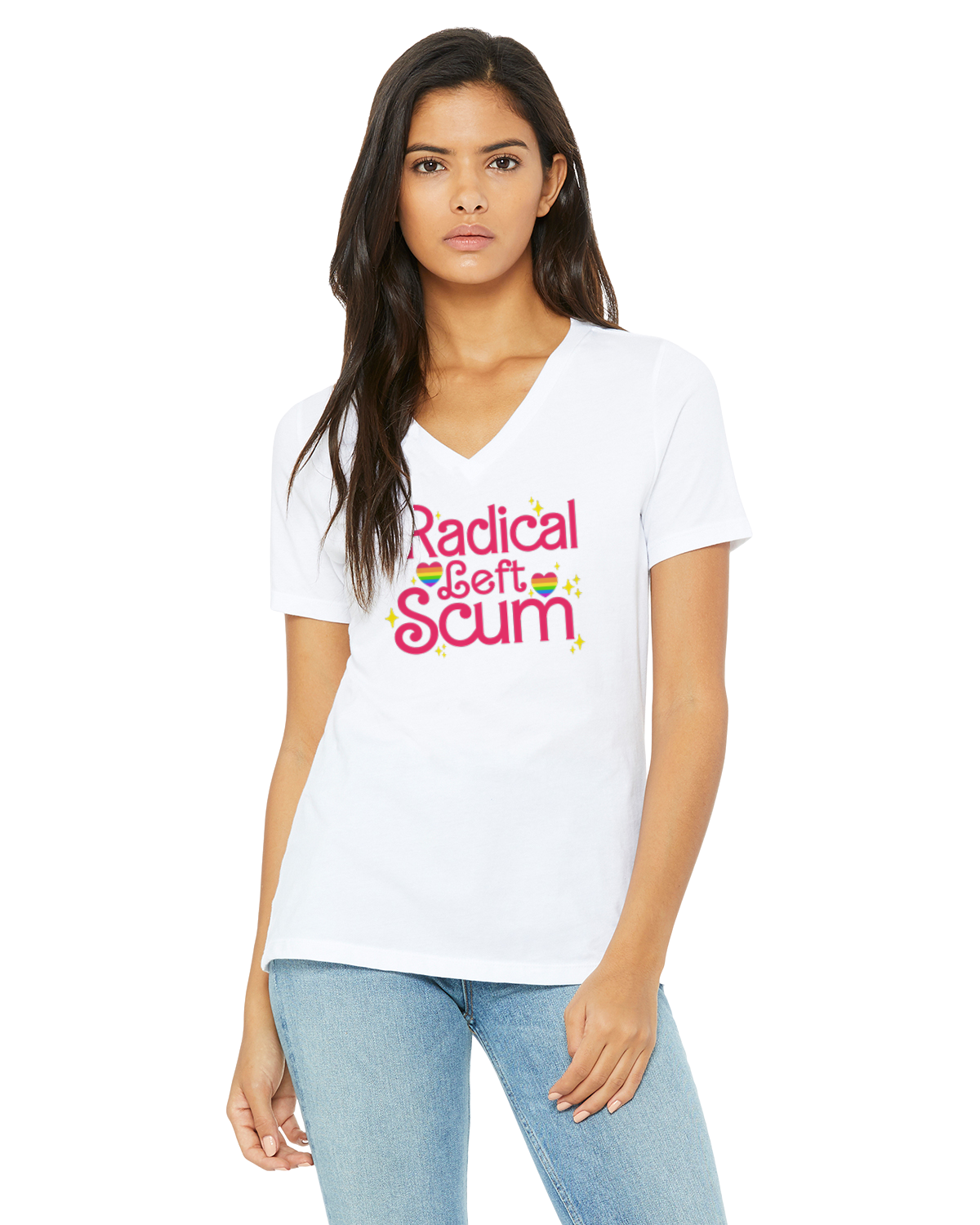 Radical Left Scum T-Shirt (Girly Version)