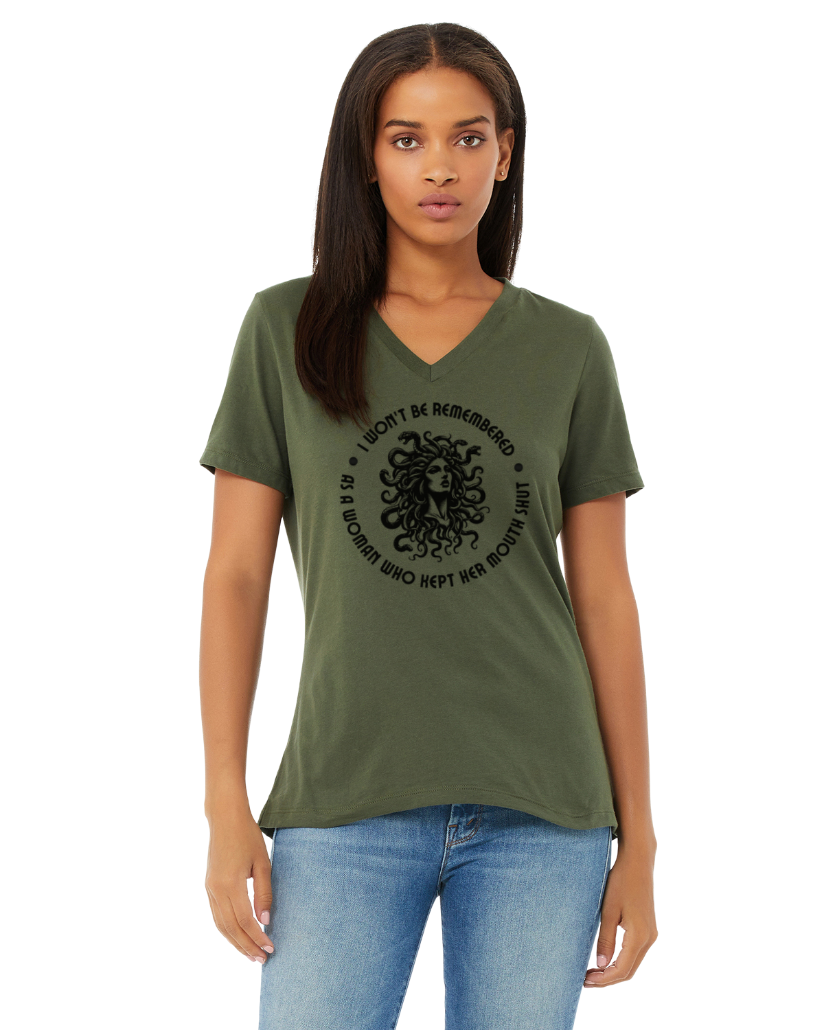 I Won't Be Remembered as A Woman Who Kept Her Mouth Shut T-Shirt