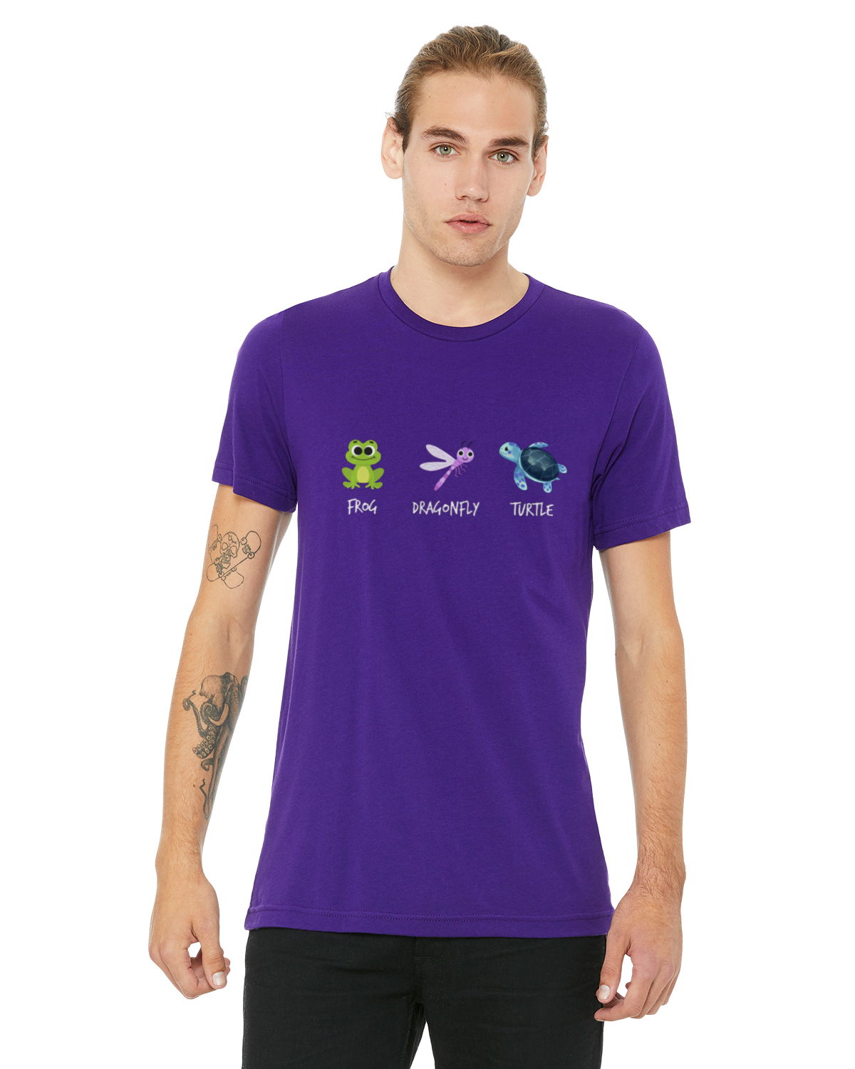 Frog Dragonfly Turtle T-Shirt