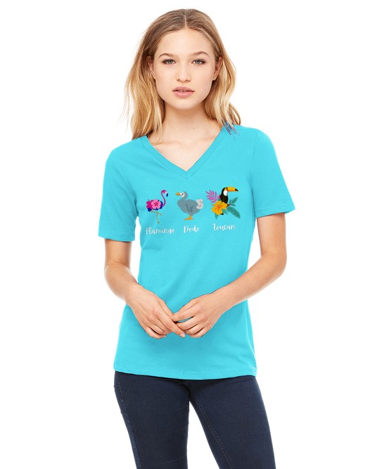 Flamingo Dodo Toucan T-Shirt