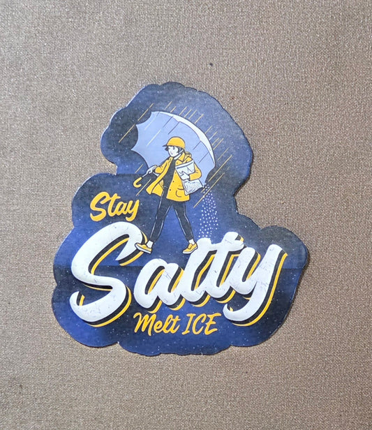 Stay Salty Melt ICE Sticker