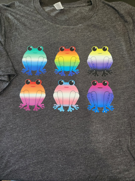 LGBTQIA2S Frogs T-Shirt